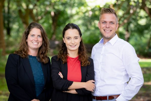 Foto collega's van het ondernemersloket